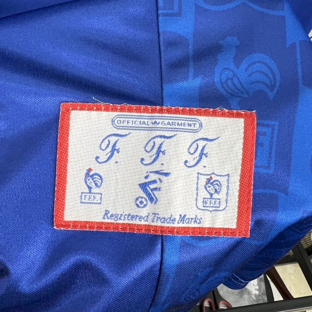 France Maillot Domicile Retro 1996 miniature 7