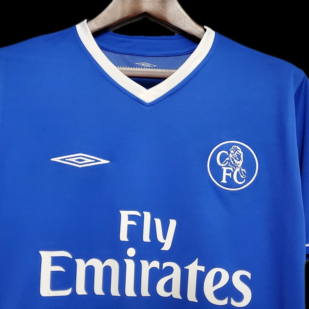 Chelsea Maillot Domicile Retro 2003-2005 miniature 9