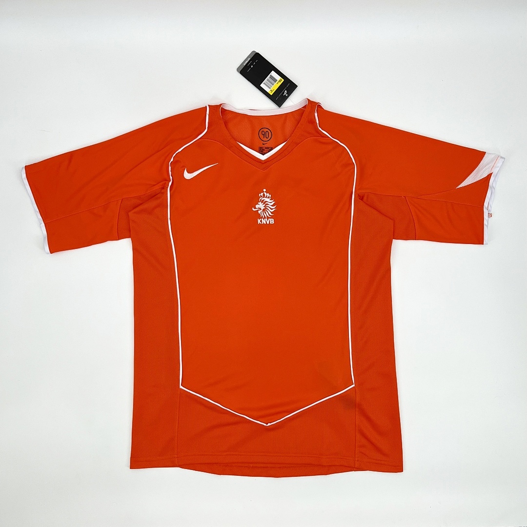 Pays-Bas Maillot Domicile Retro 2004