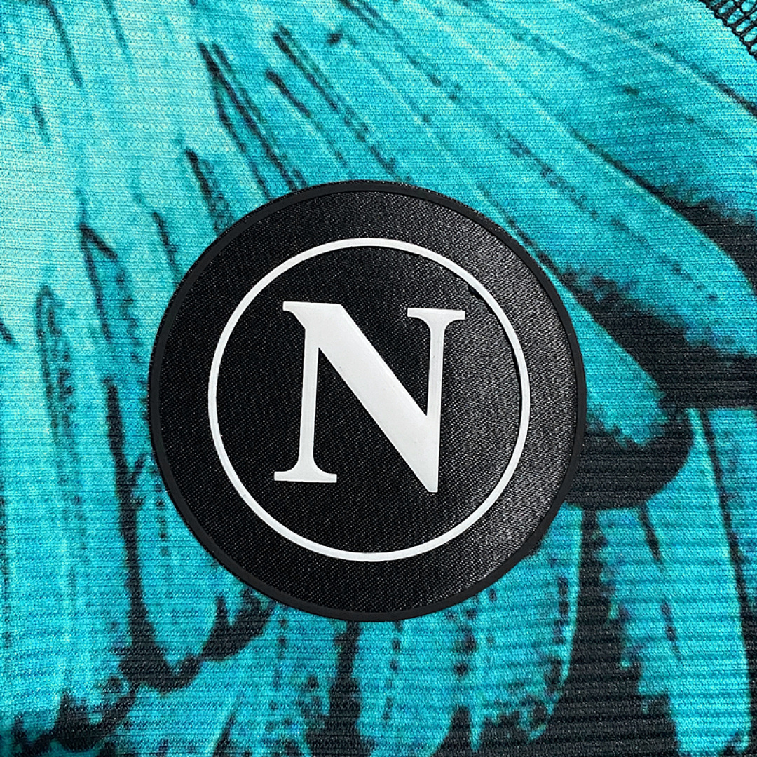 Kappa Marcelo Burlon Naples Joint Edition Black S 2Xl Maillot Domicile miniature 15