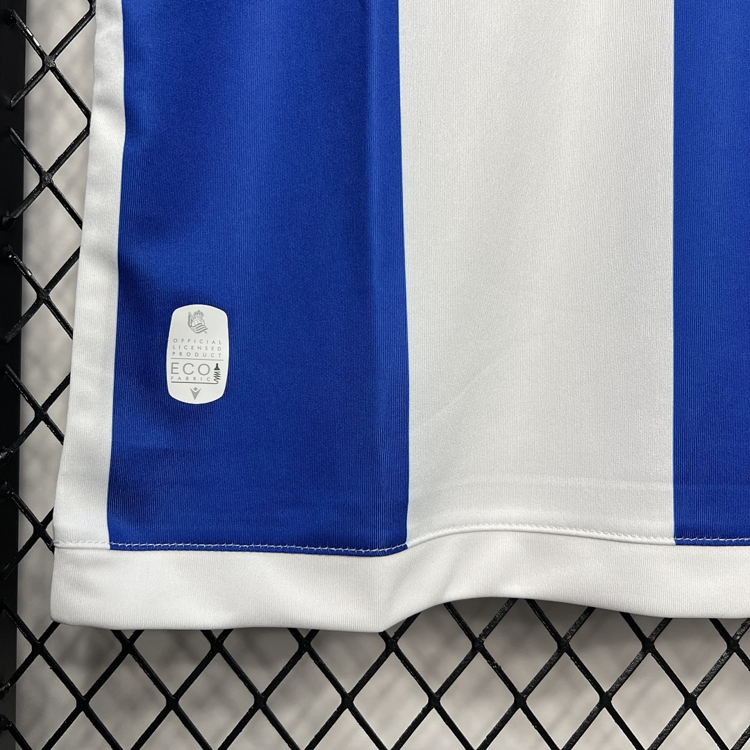 Real Sociedad 2024-2025 Maillot Domicile miniature 4