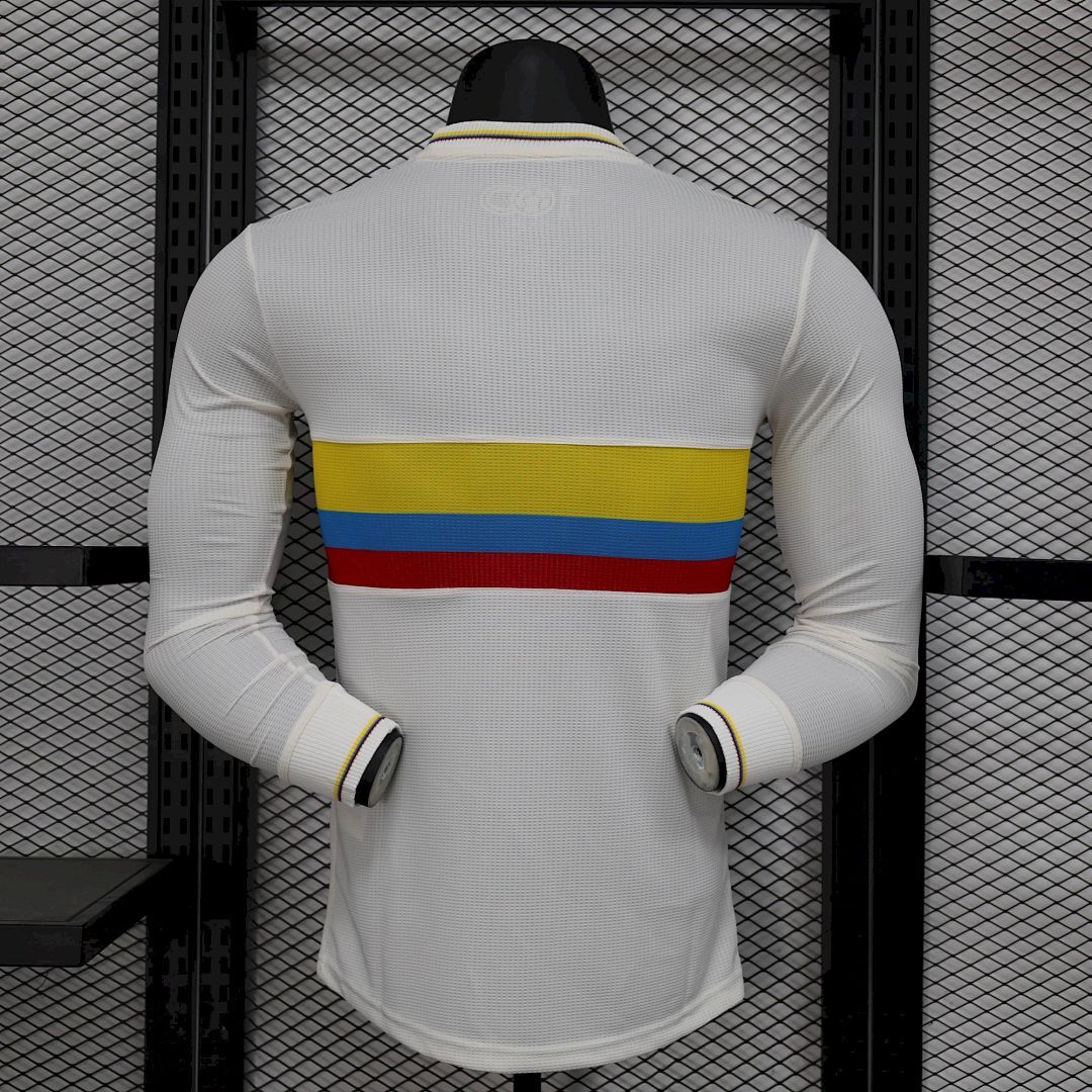 Colombie Maillot Domicile Version Joueur Manches Longues Edition Speciale miniature 5