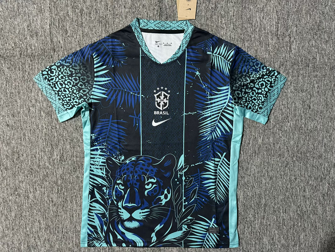 Brazilian Jungle Black Panther Special Edition S Xxl Maillot Domicile Edition Speciale 2025-2026