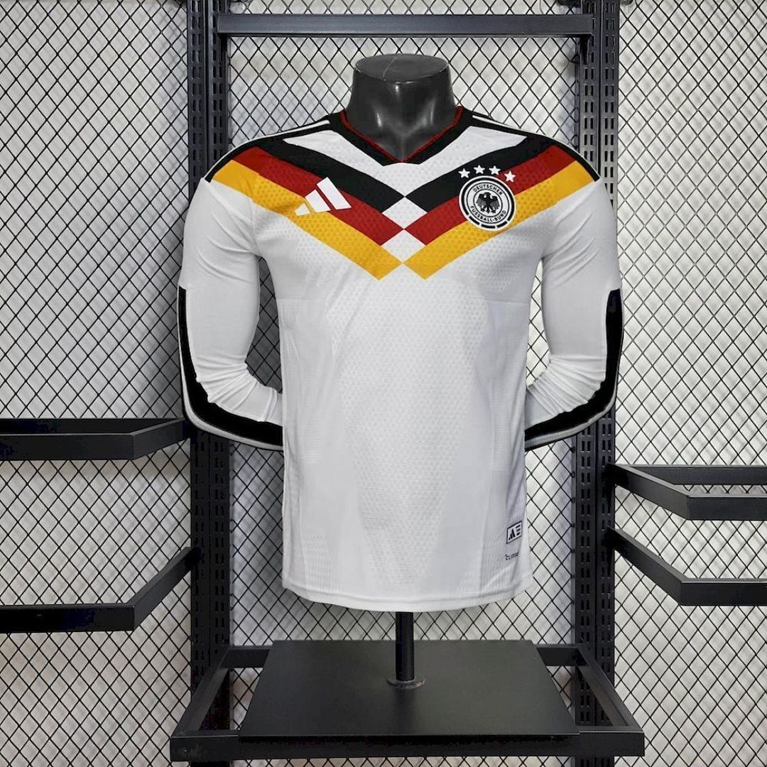 Allemagne Maillot Domicile Version Joueur Manches Longues 2026