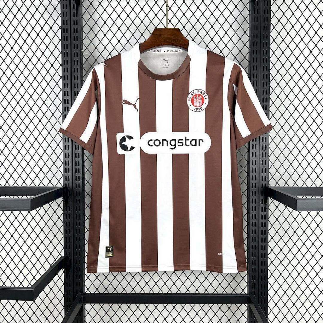 Fc St Pauli 2025-2026 Maillot Domicile miniature 8