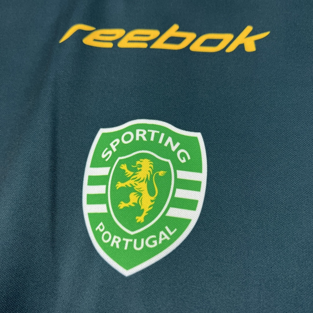 Sporting CP Maillot Exterieur Retro 2002-2003 miniature 4
