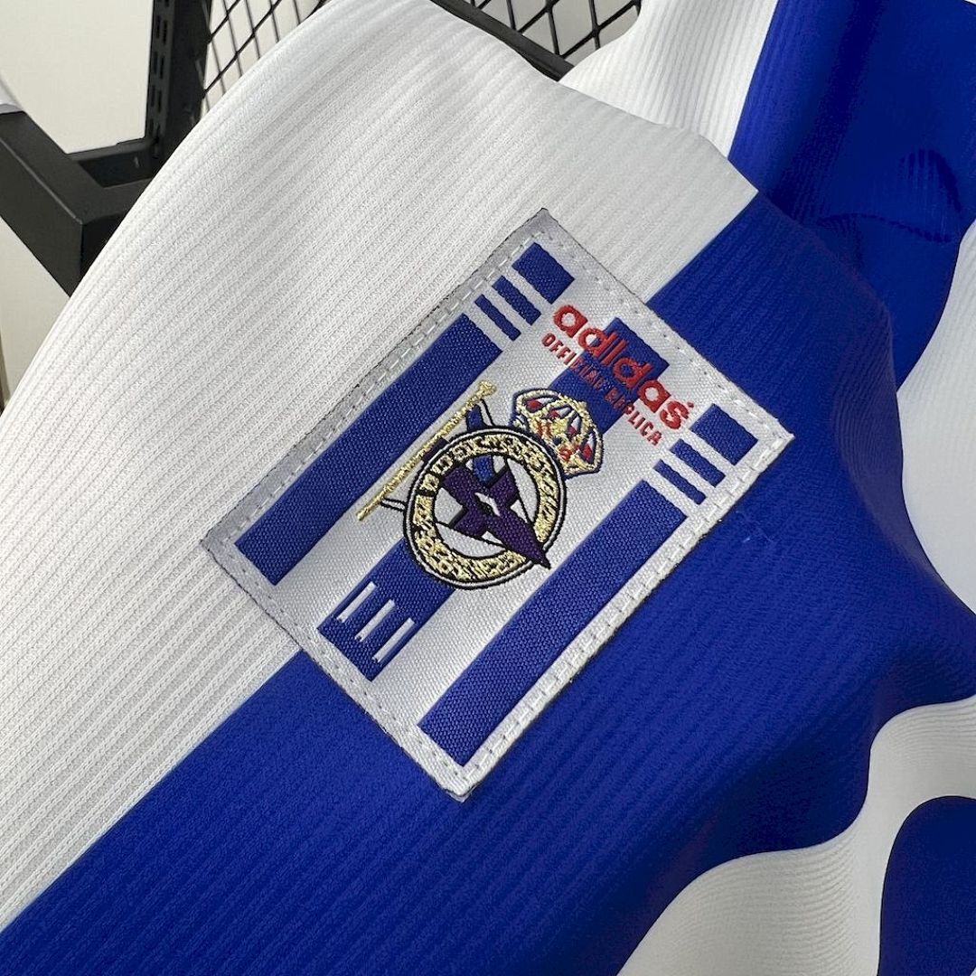 Deportivo De La Coruna 199900 Maillot Domicile Retro miniature 2