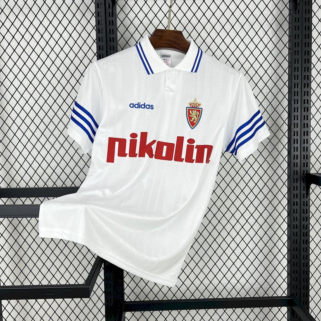 Real Zaragoza 199597 Maillot Domicile Retro