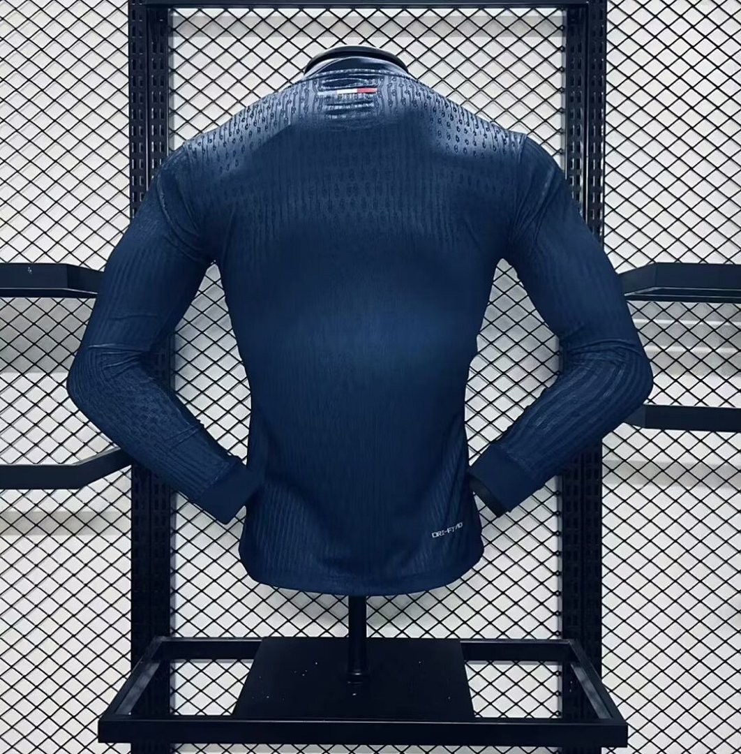 Paris Saint-Germain Maillot Domicile Version Joueur Manches Longues miniature 2