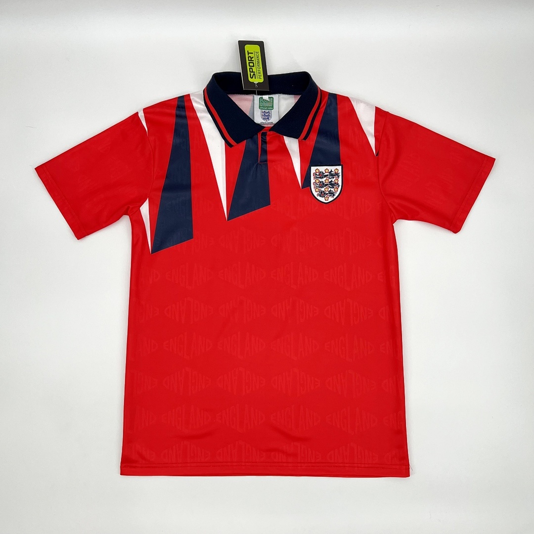 Angleterre Maillot Exterieur Retro 1992