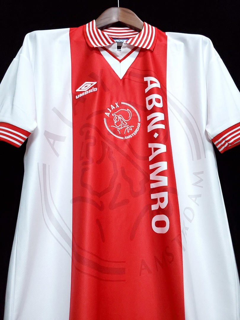 Ajax Maillot Domicile Retro 1995-1996 miniature 5