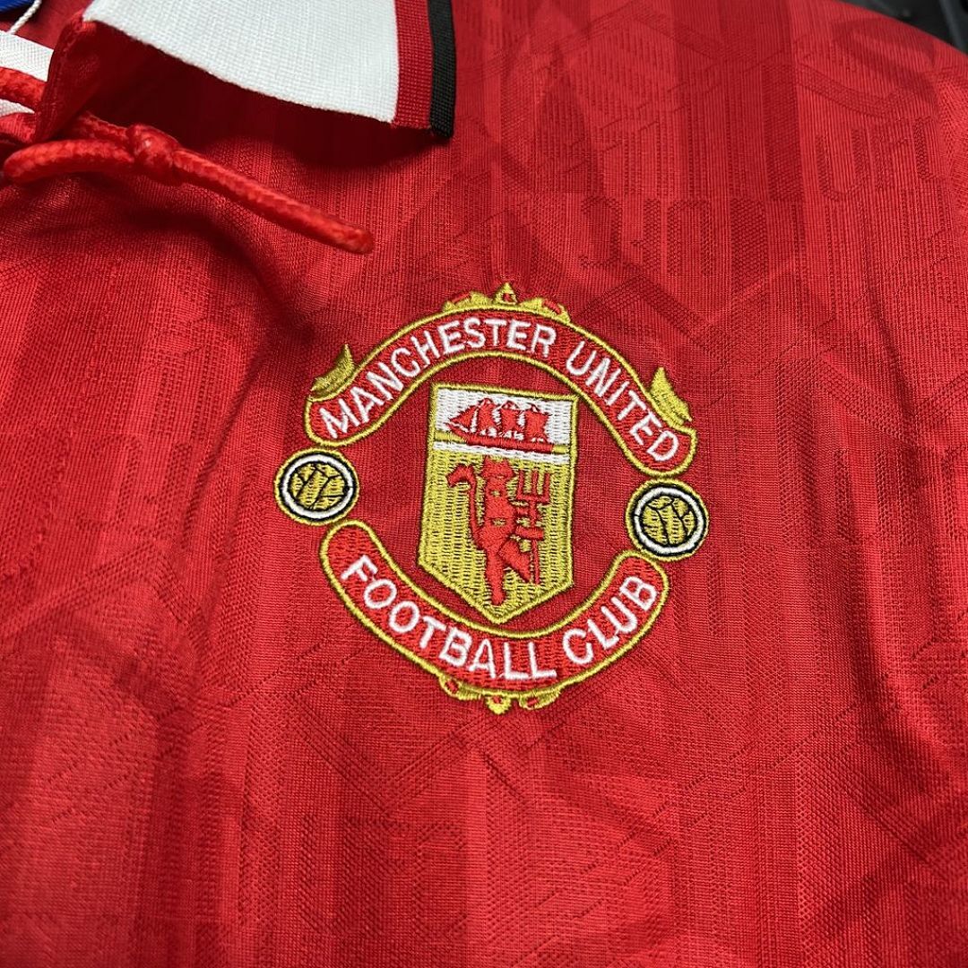 Manchester United Maillot Domicile Retro 1994 miniature 2