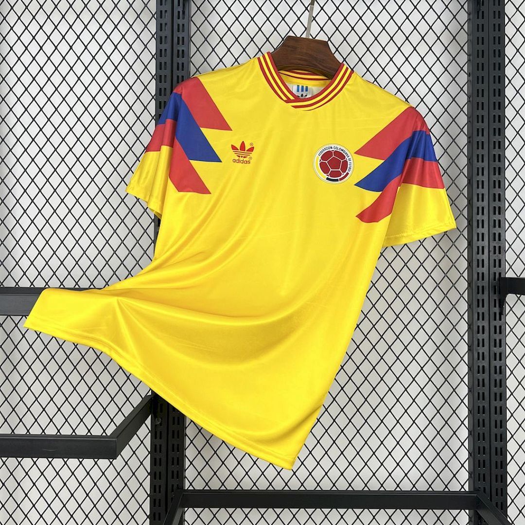 Colombie Maillot Domicile Retro 1990