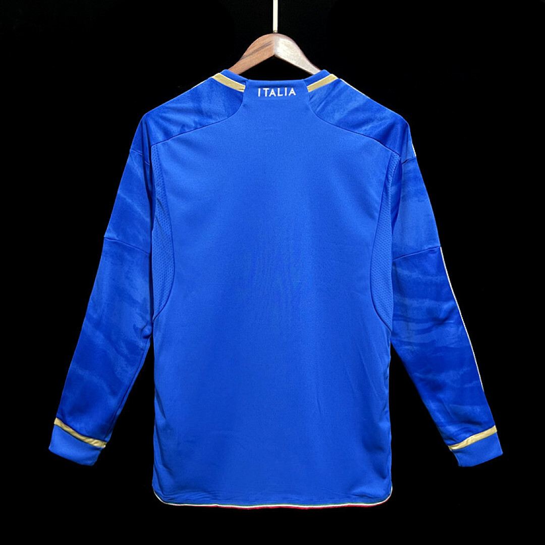 Italie Maillot Domicile Manches Longues miniature 8