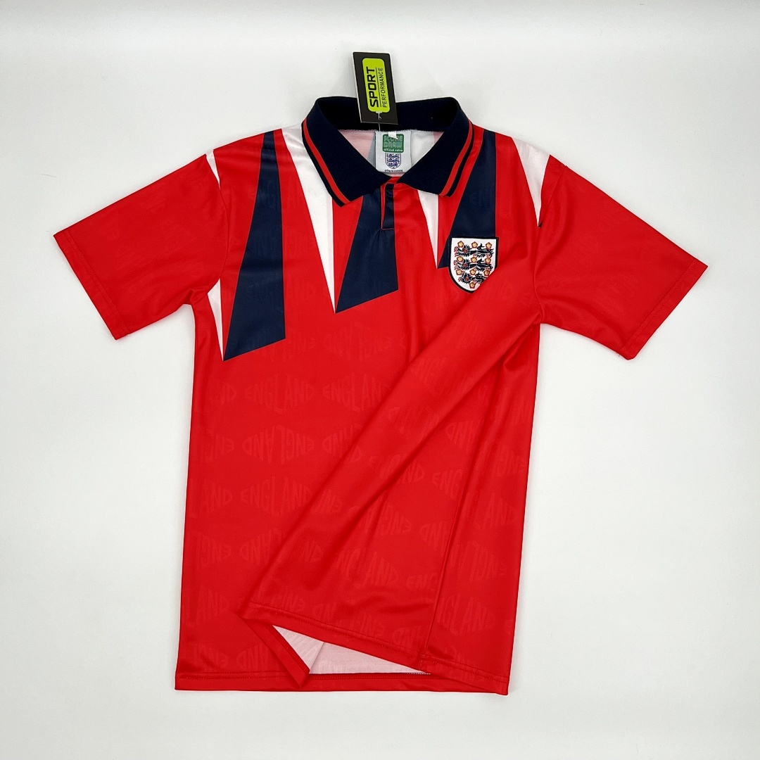 Angleterre Maillot Exterieur Retro 1992 miniature 7