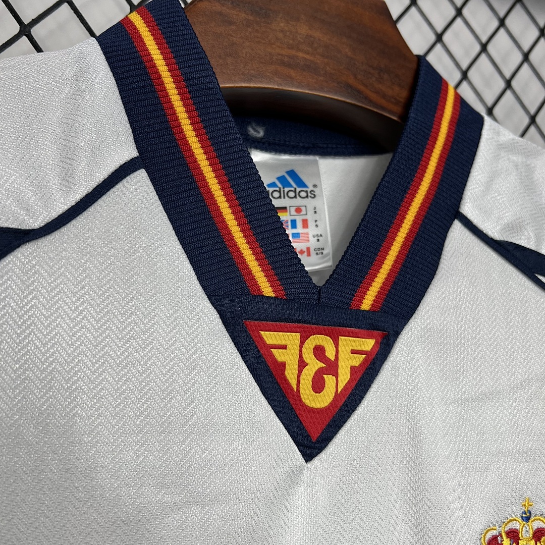 Espagne Maillot Exterieur Retro 1998 miniature 6