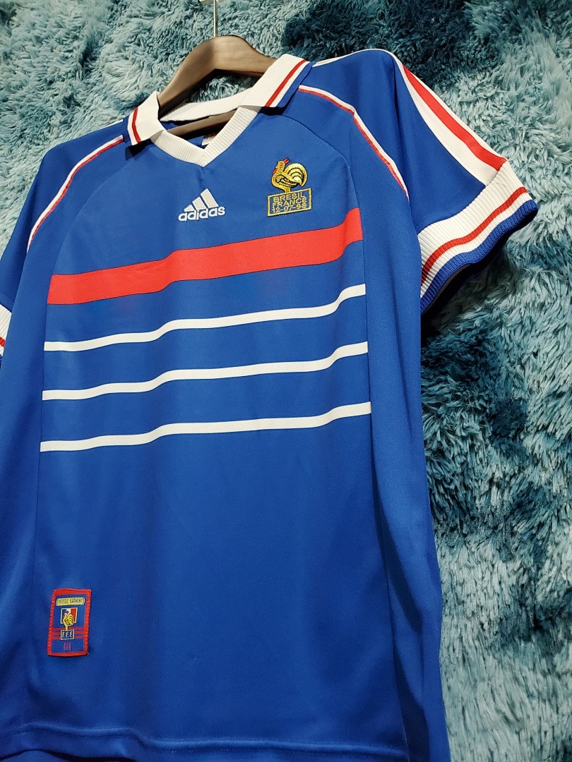 France Maillot Domicile Retro 1998 miniature 3