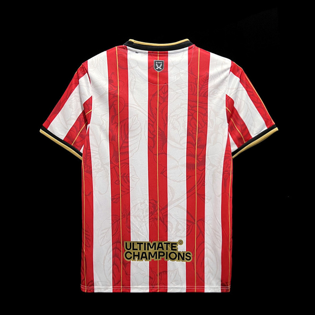 2324 Sheffield United Limited Edition S Xxl Maillot Domicile Edition Speciale miniature 2
