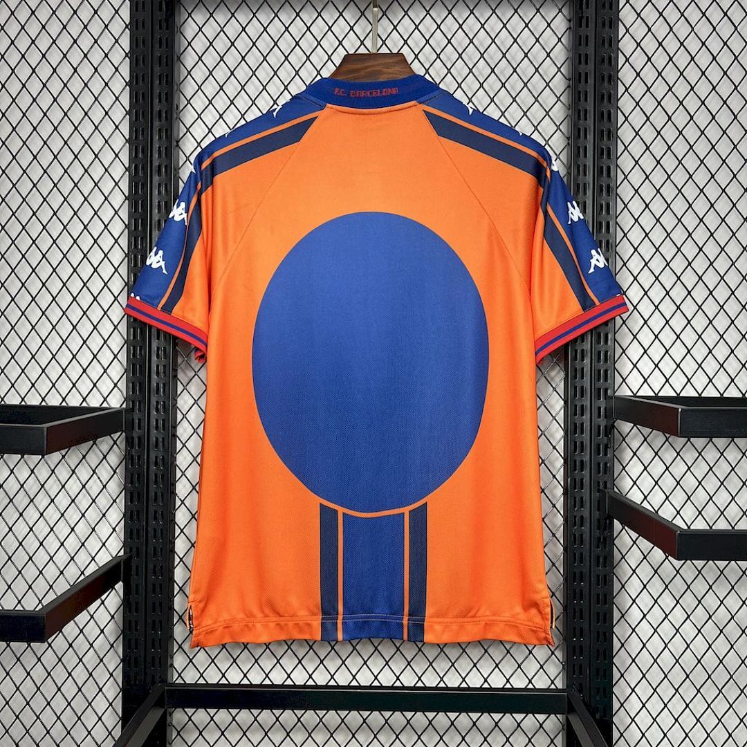 FC Barcelone Maillot Exterieur Retro 1997 miniature 10