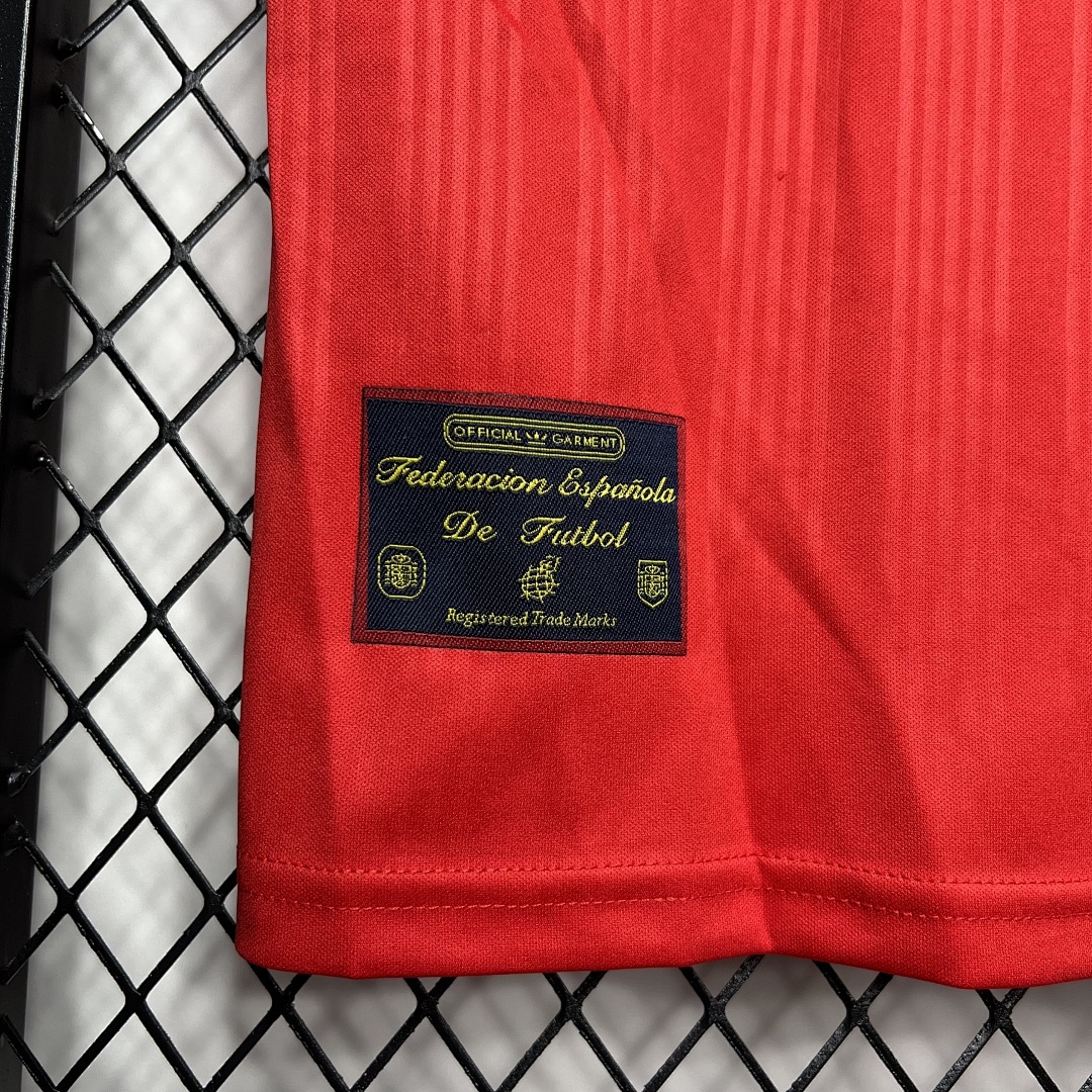 Espagne Maillot Domicile Retro 1996 miniature 8