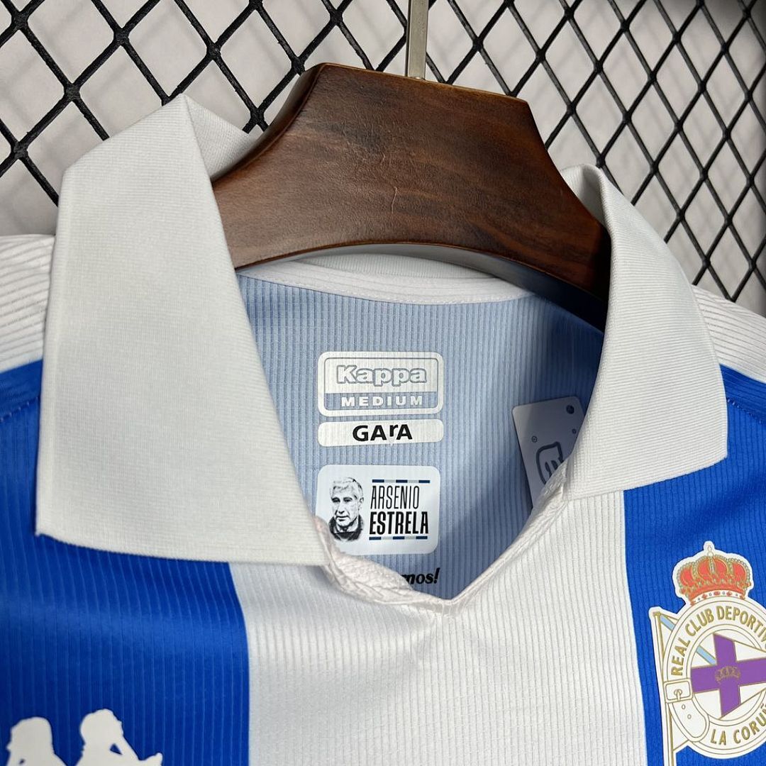 Deportivo De La Coruna 2024-2025 Maillot Domicile miniature 3