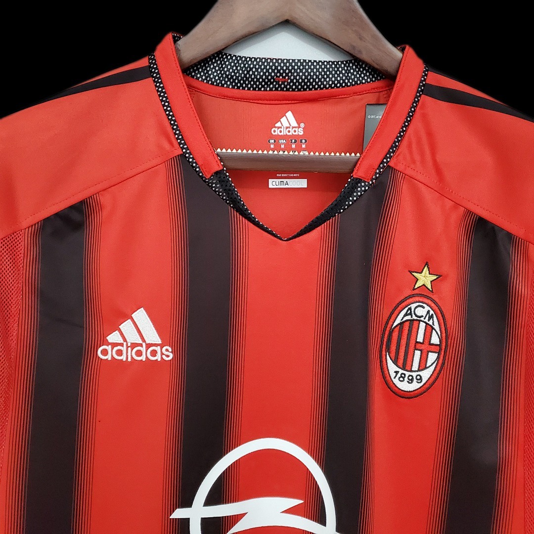 AC Milan Maillot Domicile Retro 2004-2005 miniature 8