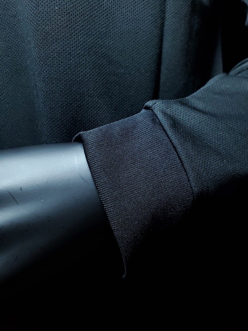 Balenciaga Joint Edition Long Sleeve Black S 2Xl Maillot Domicile Manches Longues 2020-2021 miniature 3