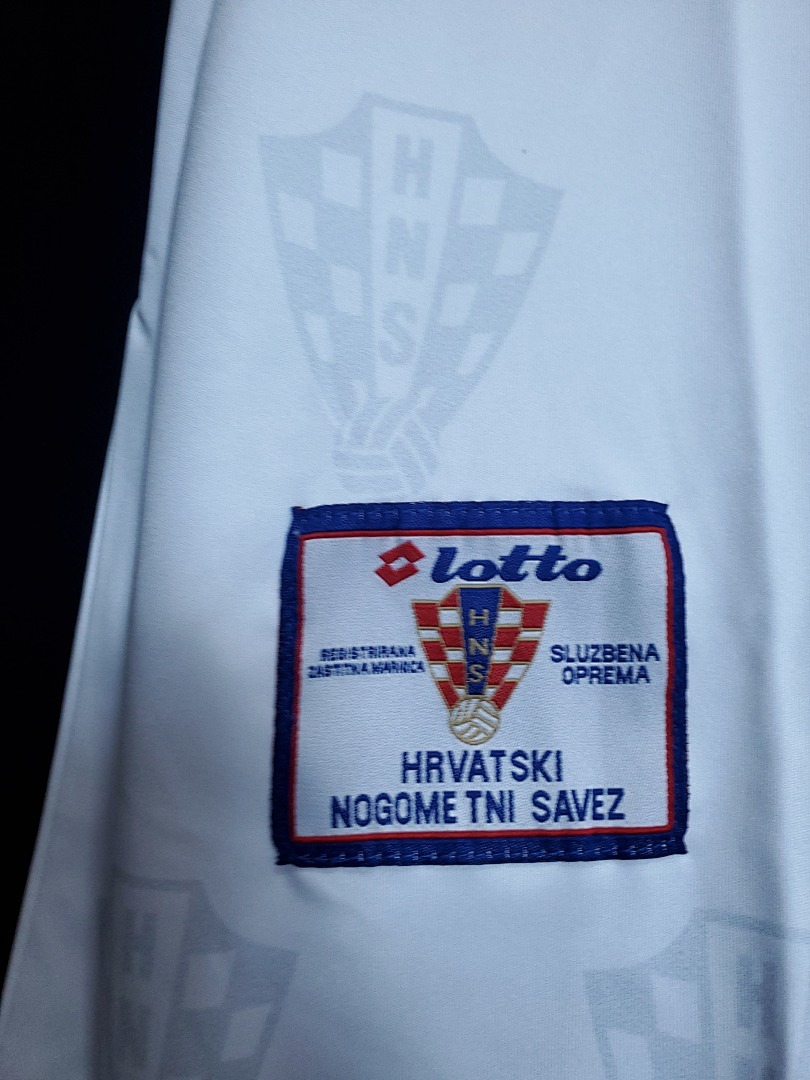 Croatie Maillot Domicile Retro 1998 miniature 10