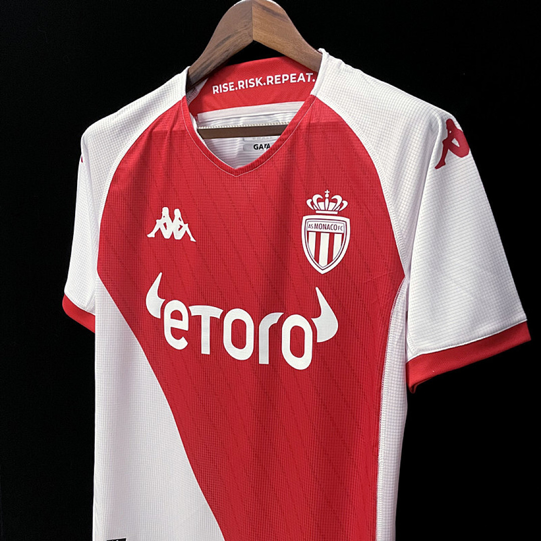 AS Monaco Maillot Domicile miniature 4