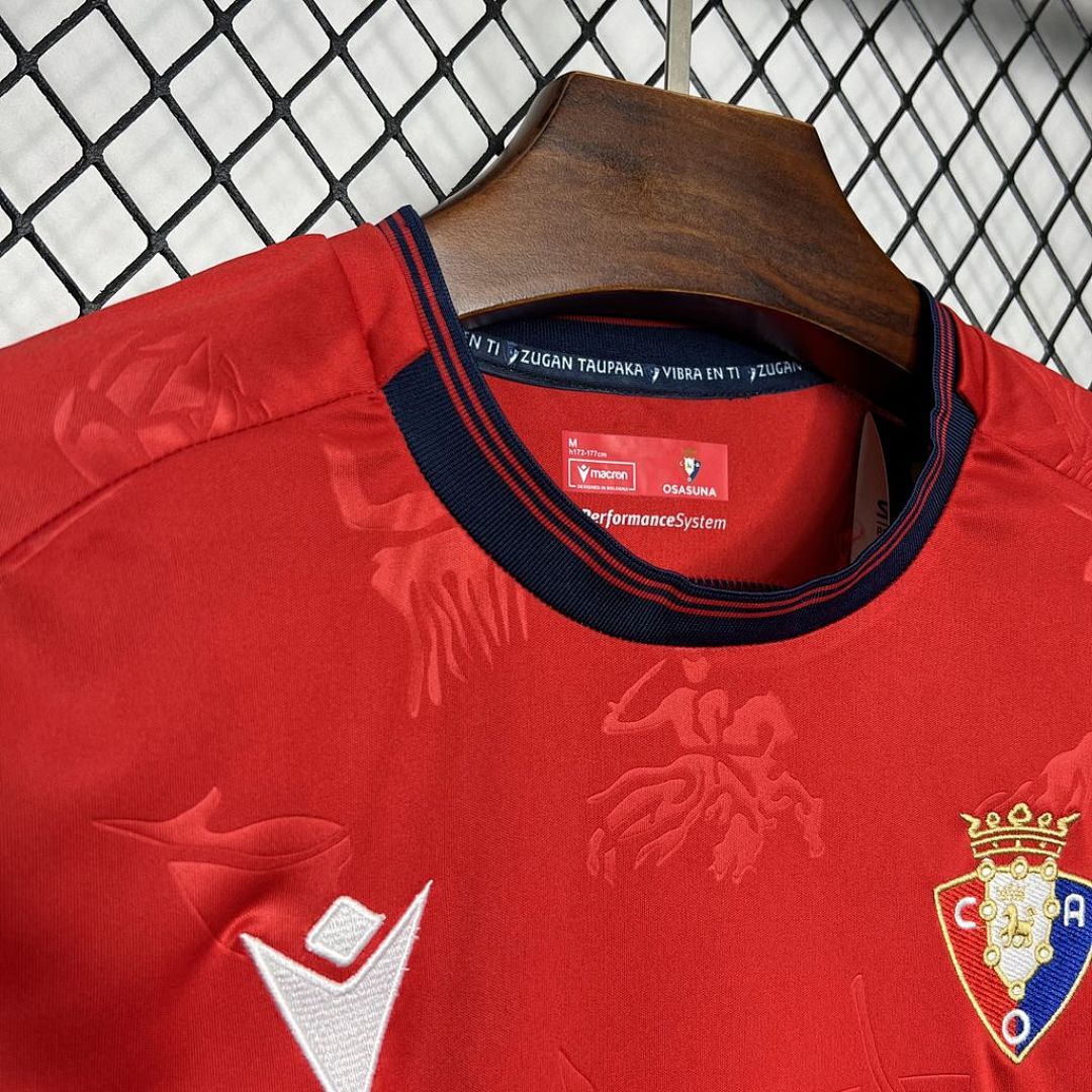 Osasuna 2024-2025 Maillot Domicile miniature 3