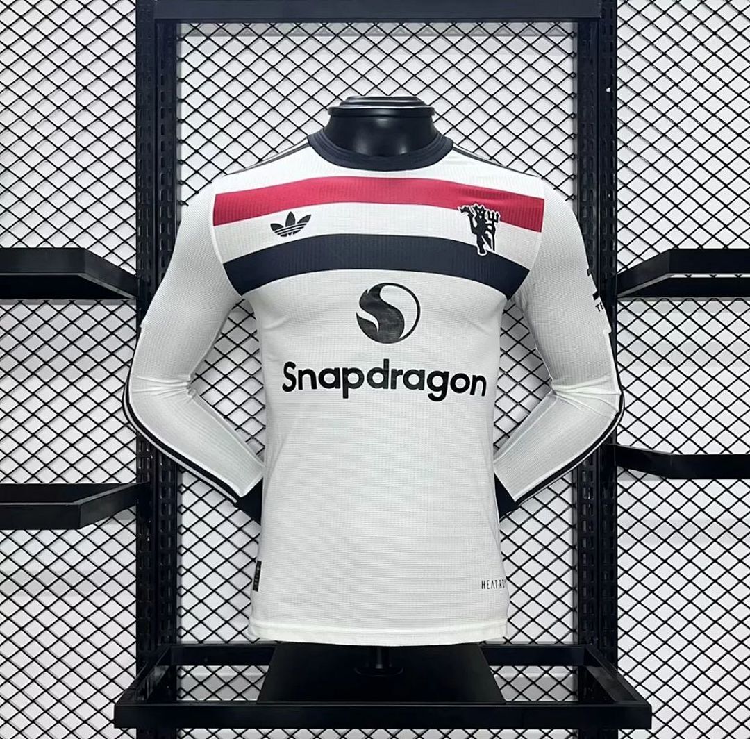 Manchester United Maillot Third Version Joueur Manches Longues