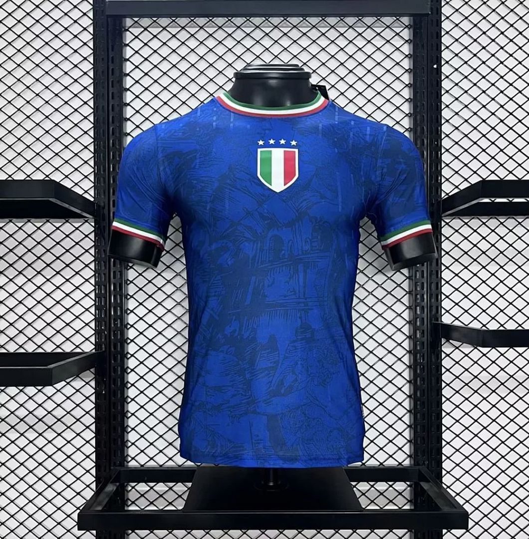 Italie Maillot Domicile Version Joueur