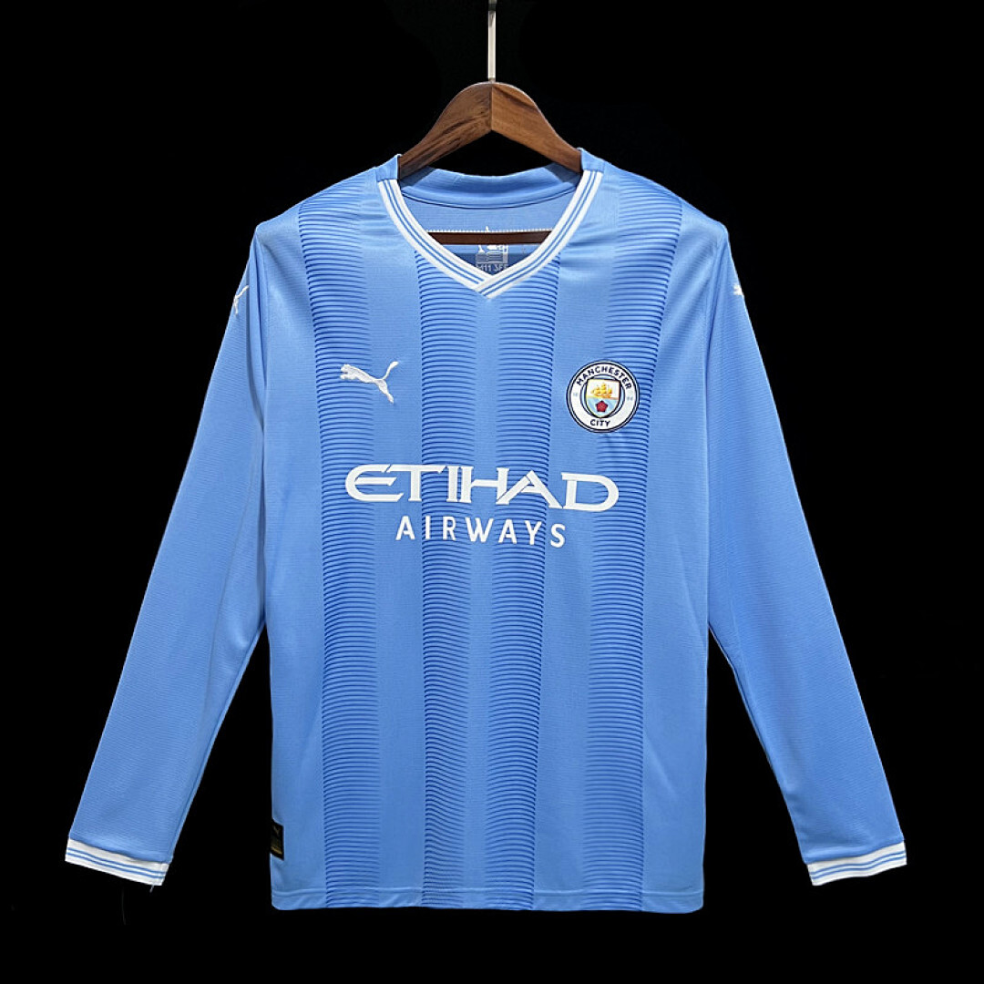 Manchester City Maillot Domicile Manches Longues