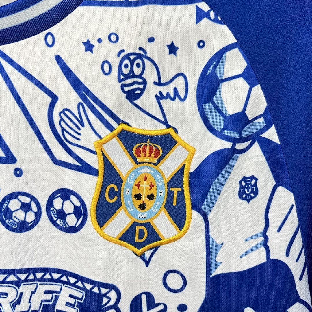 Cd Tenerife Limited Edition Maillot Domicile Edition Speciale 2025-2026 miniature 8