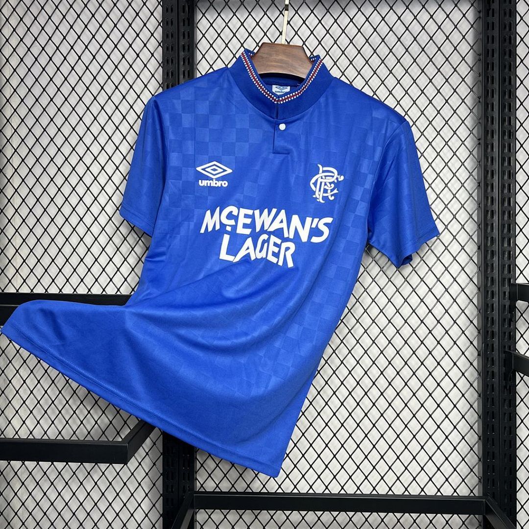 Rangers 198790 Maillot Domicile Retro