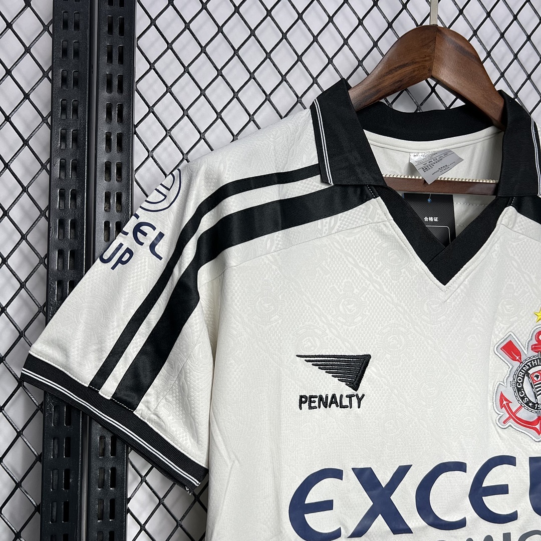 Corinthians Maillot Domicile Retro 1998 miniature 4