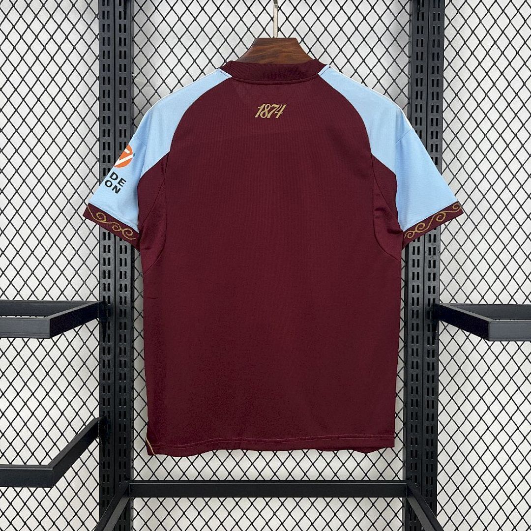 Aston Villa Maillot Domicile 2025-2026 miniature 3