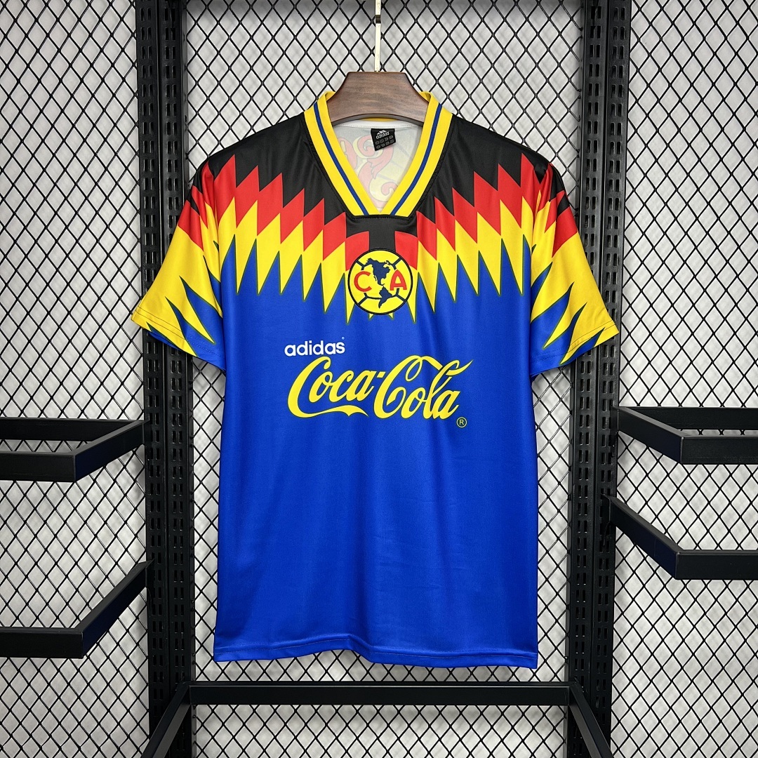 Club America Maillot Exterieur Retro 1995 miniature 7