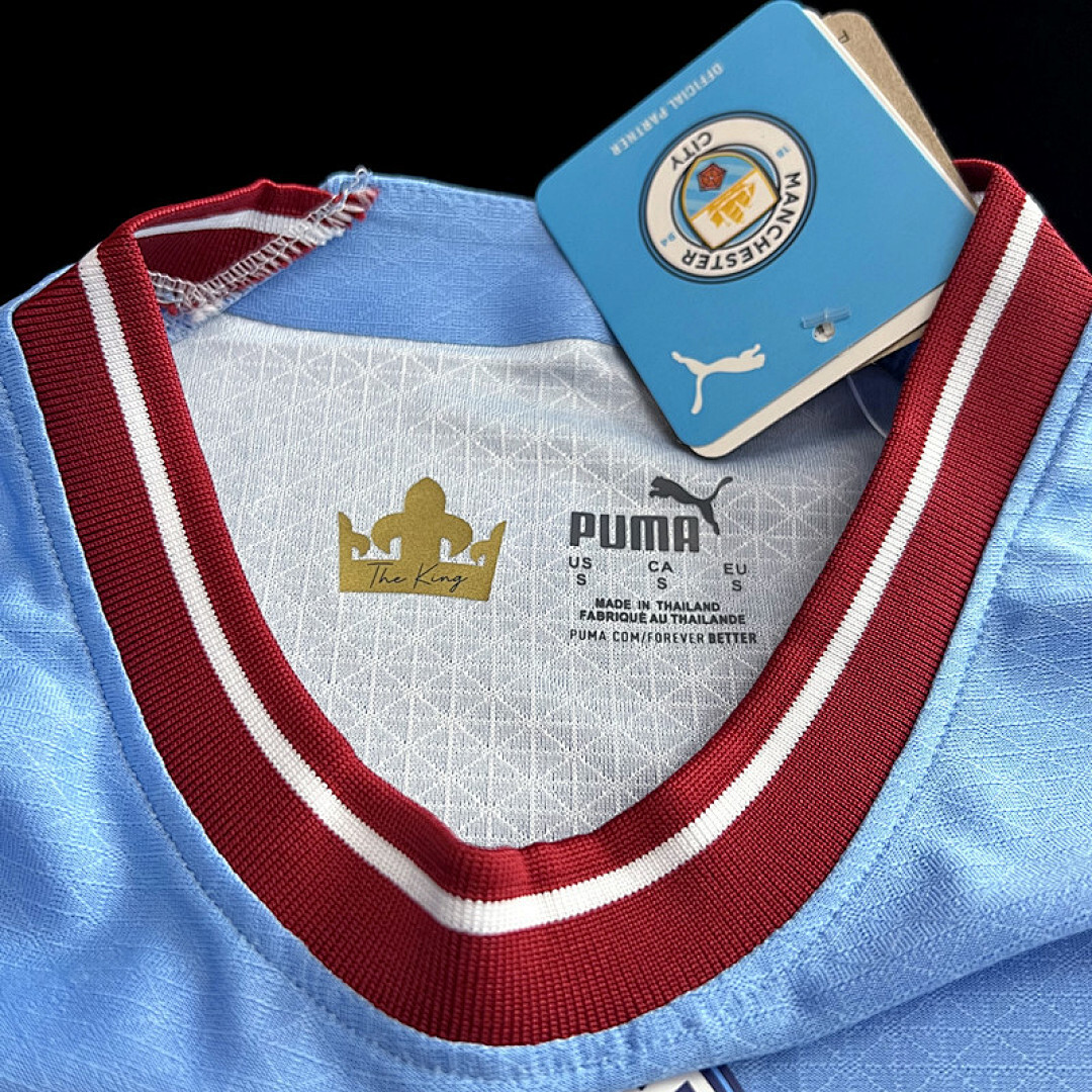 Manchester City Maillot Domicile Version Joueur Edition Speciale miniature 4