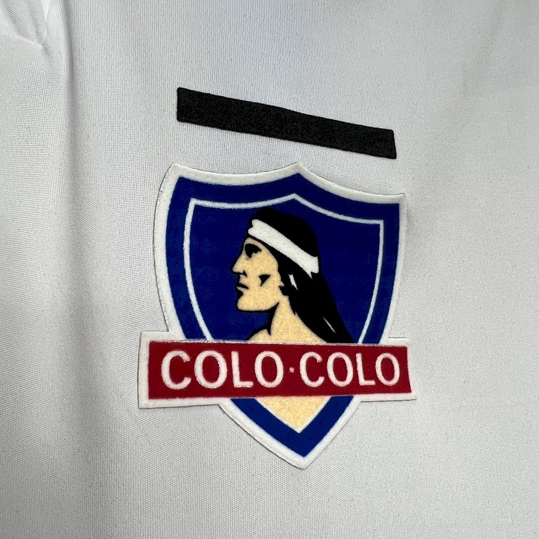 Colo Colo Maillot Domicile Manches Longues Retro 1991 miniature 4