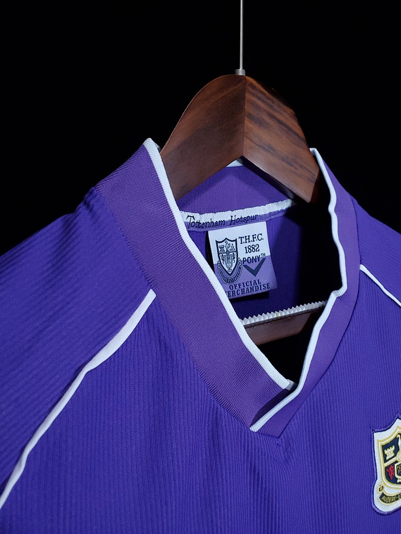 Tottenham Maillot Exterieur Retro 1998 miniature 10