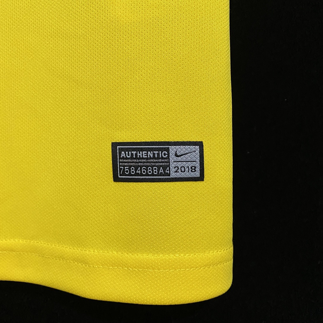 Bresil Maillot Domicile 2018 miniature 4