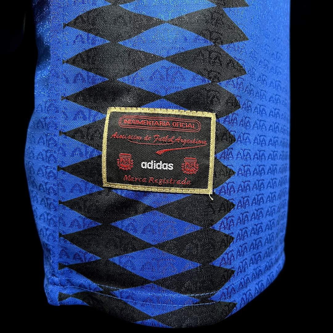 Argentine Maillot Exterieur Retro 1994 miniature 7