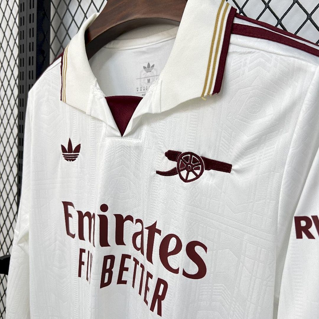 Arsenal Maillot Third Manches Longues 2025-2026 miniature 11