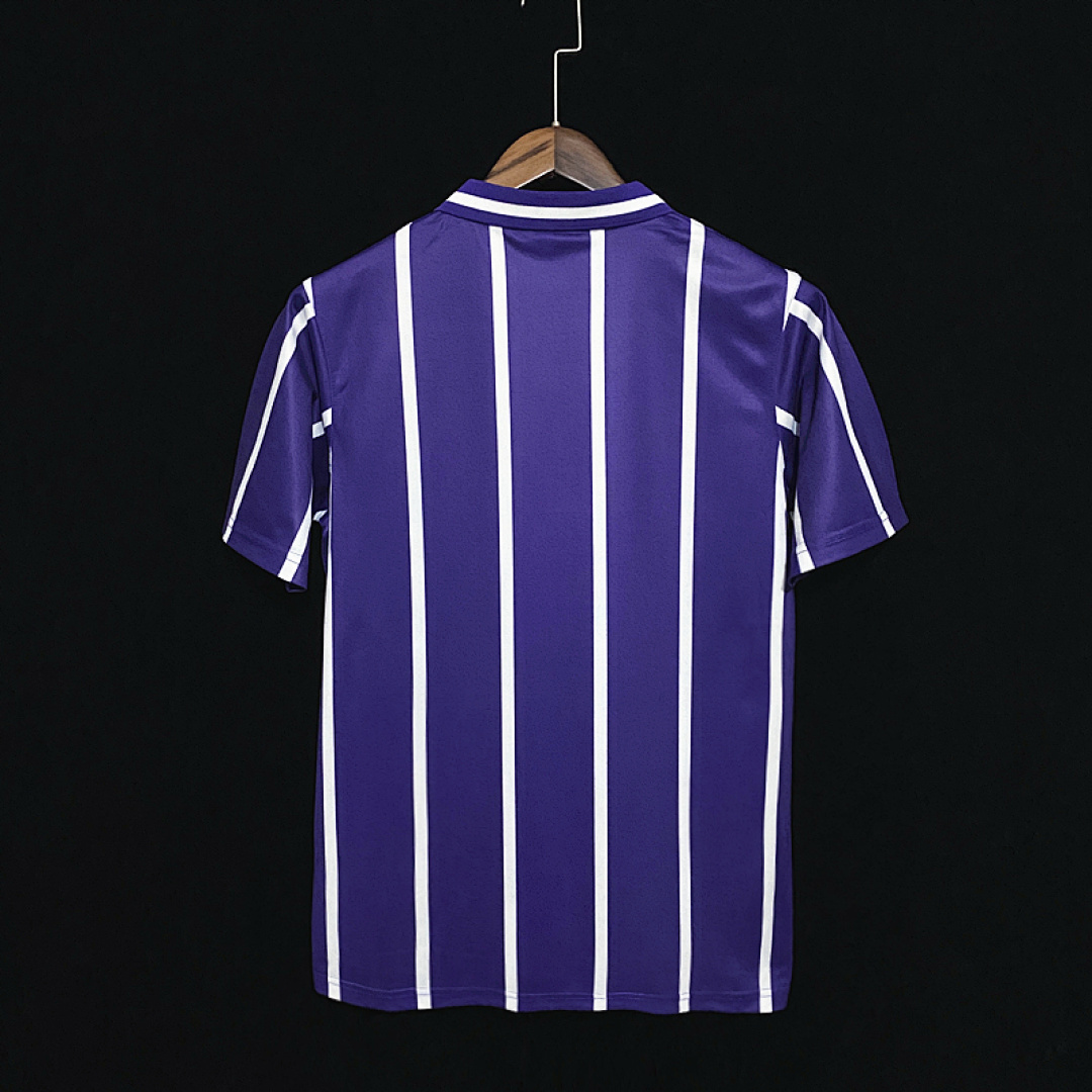 Manchester City Maillot Exterieur Retro 1993 miniature 2