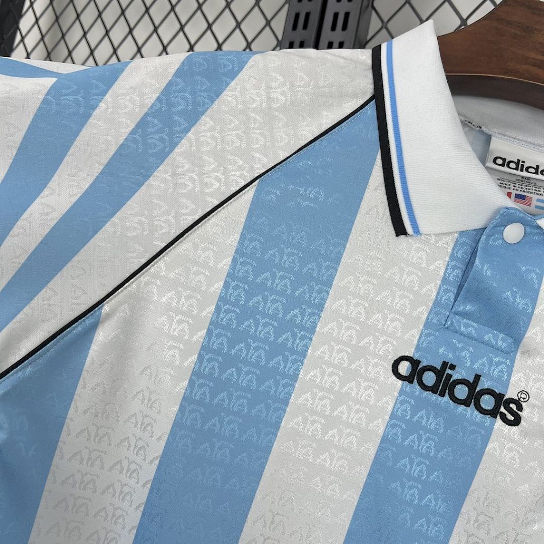 Argentine Maillot Domicile Retro 1996 miniature 6
