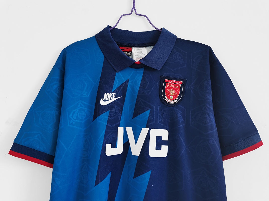 Arsenal Maillot Exterieur Retro 1995 miniature 6