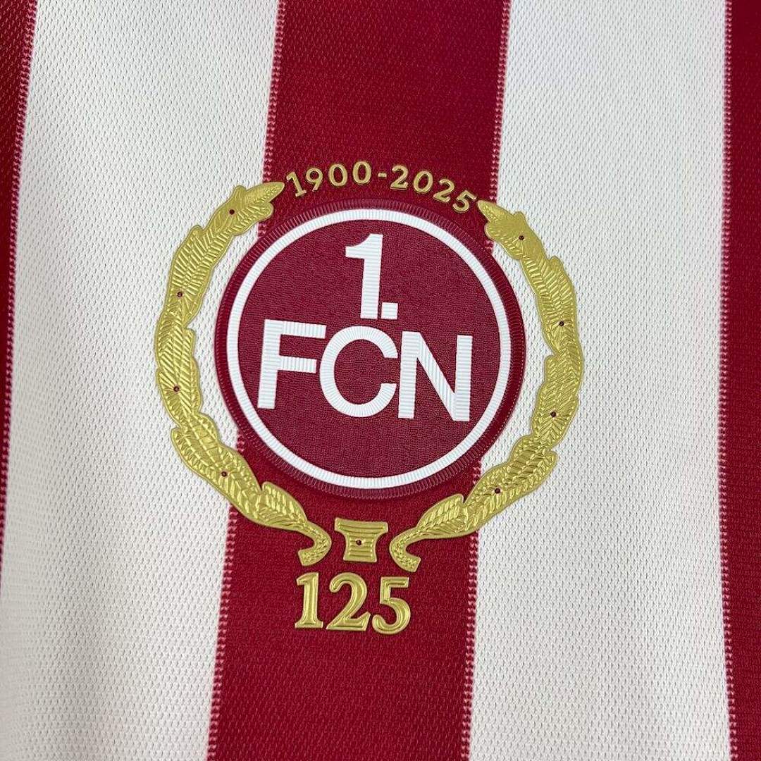 1 Fc Nurnberg 2025-2026 125Th Anniversary Maillot Domicile Edition Speciale miniature 5