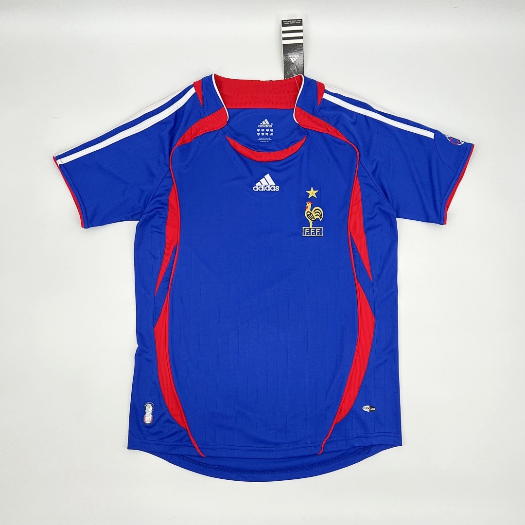 France Maillot Domicile Retro 2006